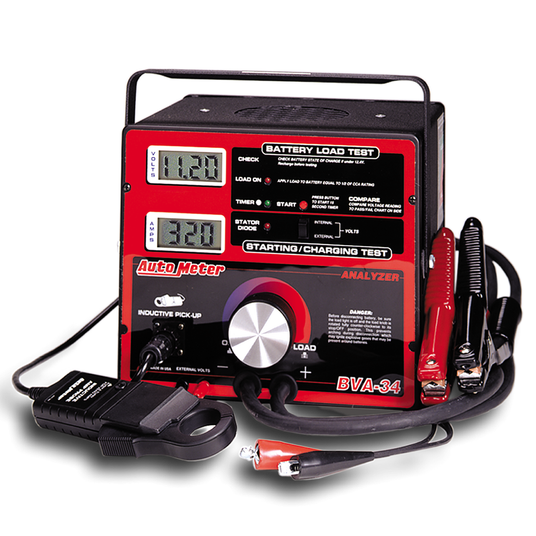 AutoMeter BVA-34 - CHARGING SYSTEM ANALYZER BATTERY TESTER