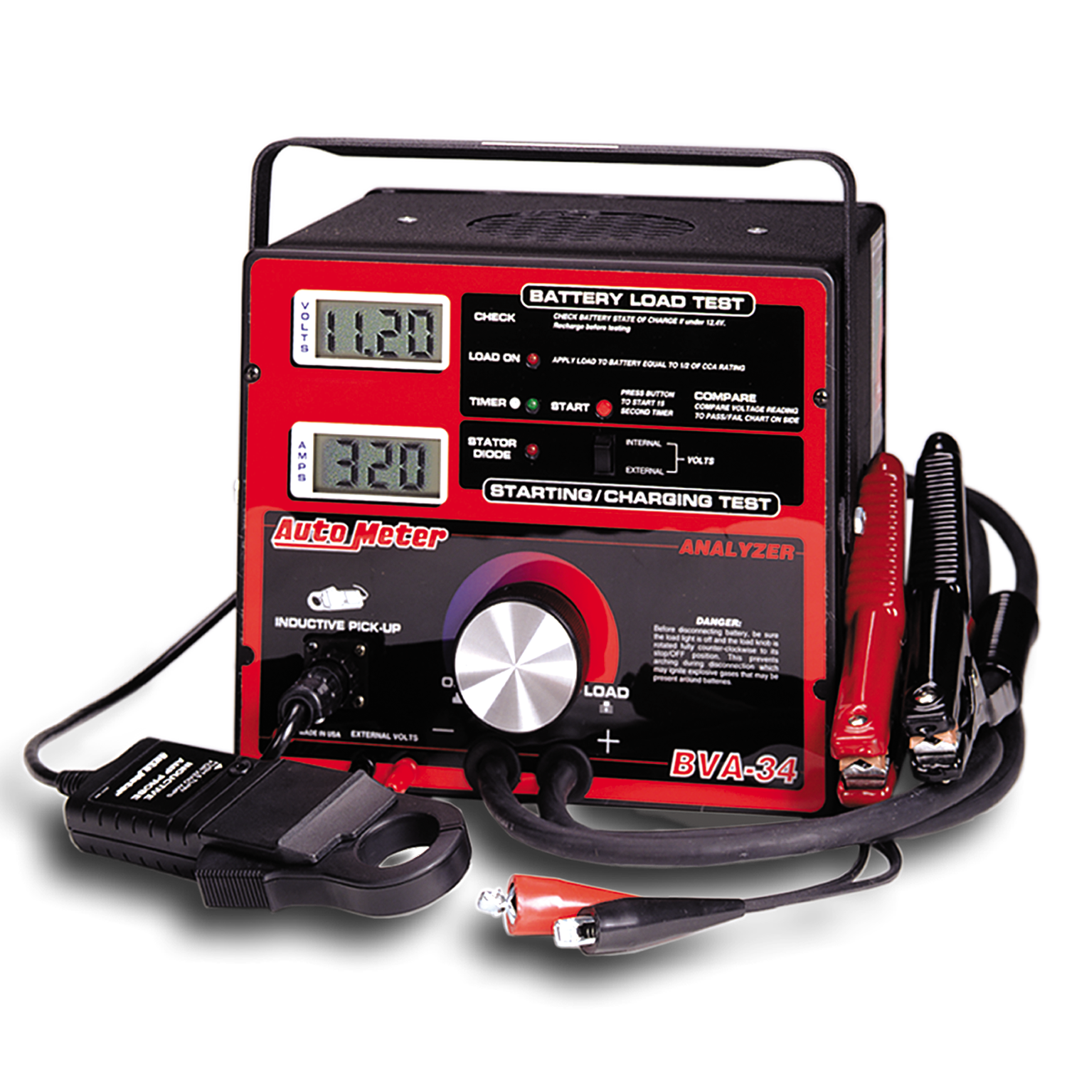 AutoMeter BVA-34 - CHARGING SYSTEM ANALYZER BATTERY TESTER