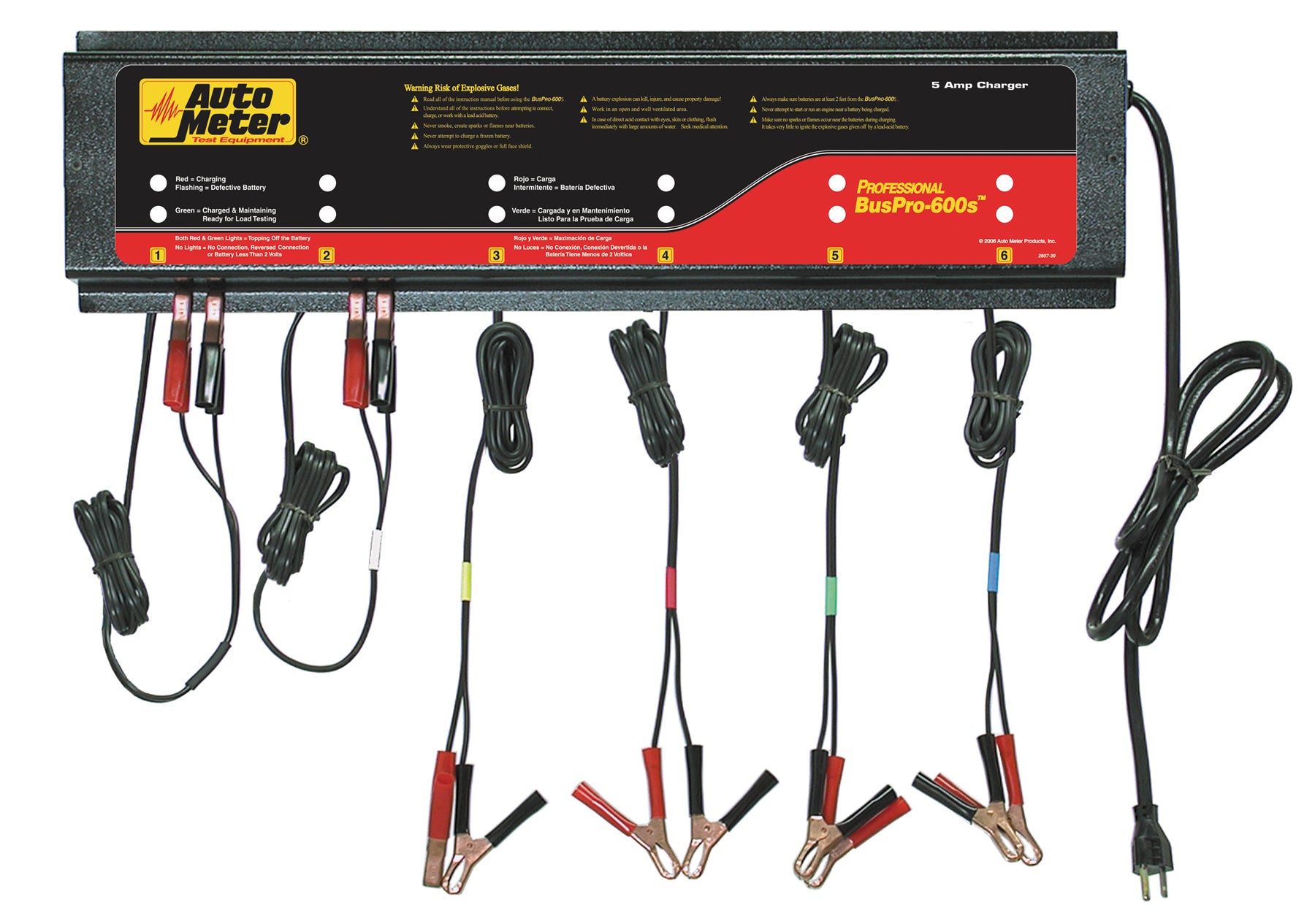 AutoMeter BUSPRO-600S - MULTI BATTERY CHARGING SYSTEM SHORT 4