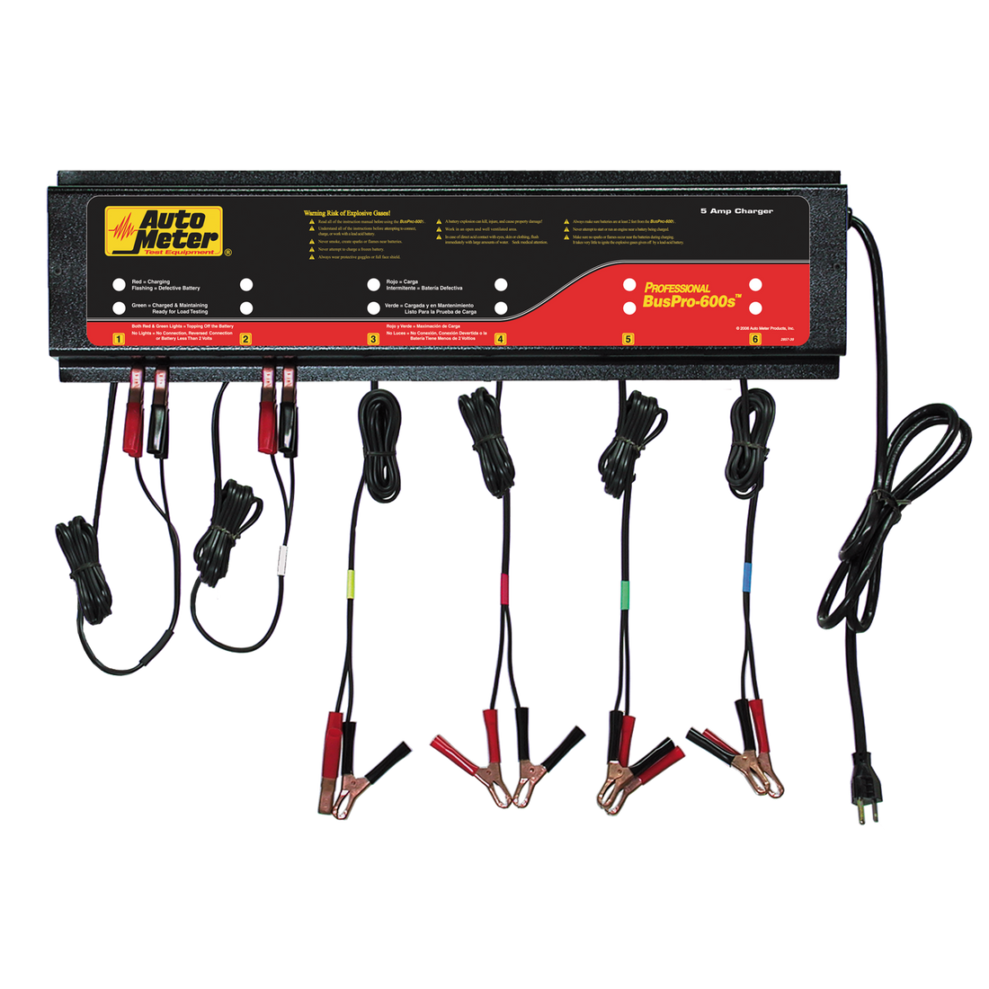 AutoMeter BUSPRO-600S - MULTI BATTERY CHARGING SYSTEM SHORT 5