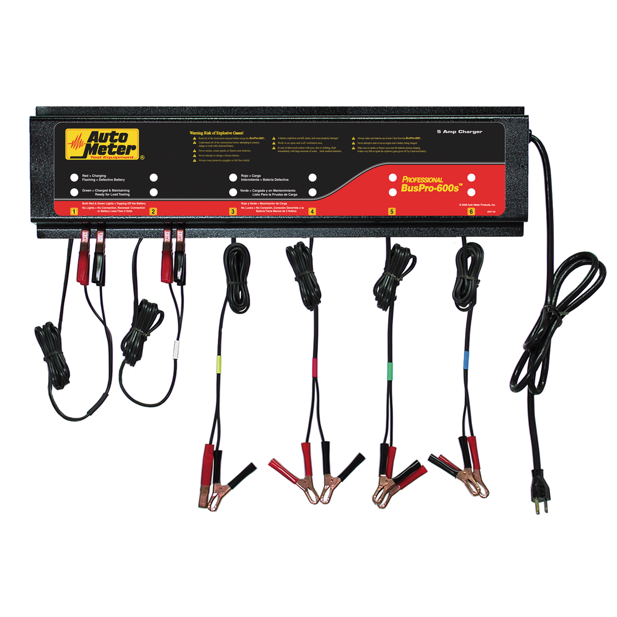 AutoMeter BUSPRO-600S - MULTI BATTERY CHARGING SYSTEM SHORT 5