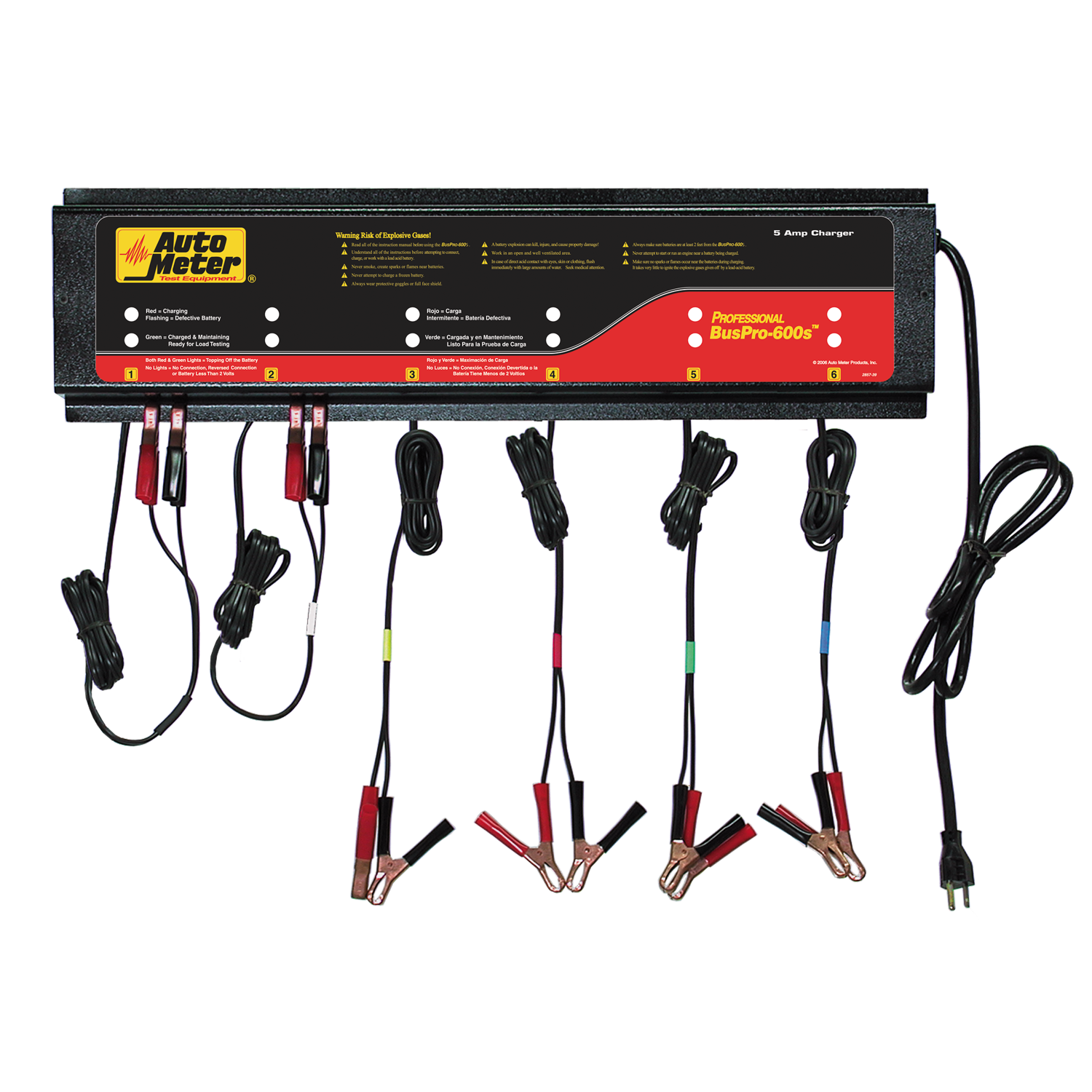 AutoMeter BUSPRO-600S - MULTI BATTERY CHARGING SYSTEM SHORT 5