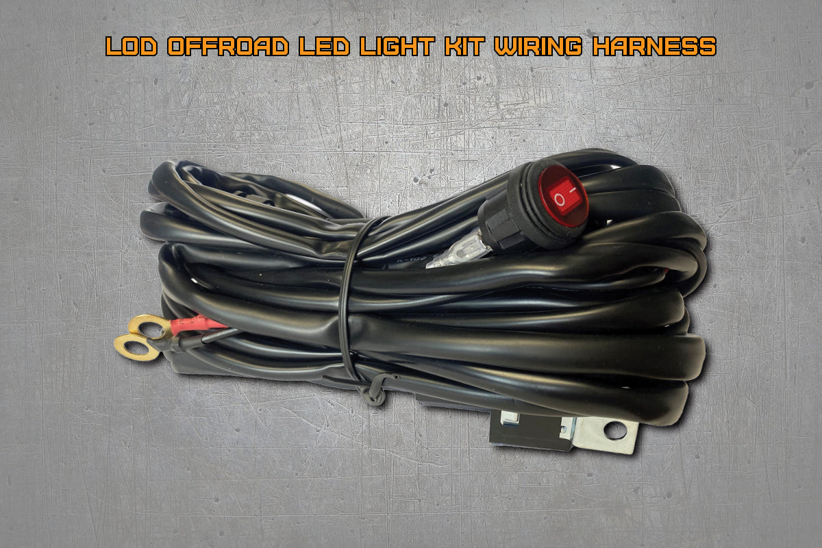 LoD Offroad CAB1001 - LED Light Kit Wiring Harness 1