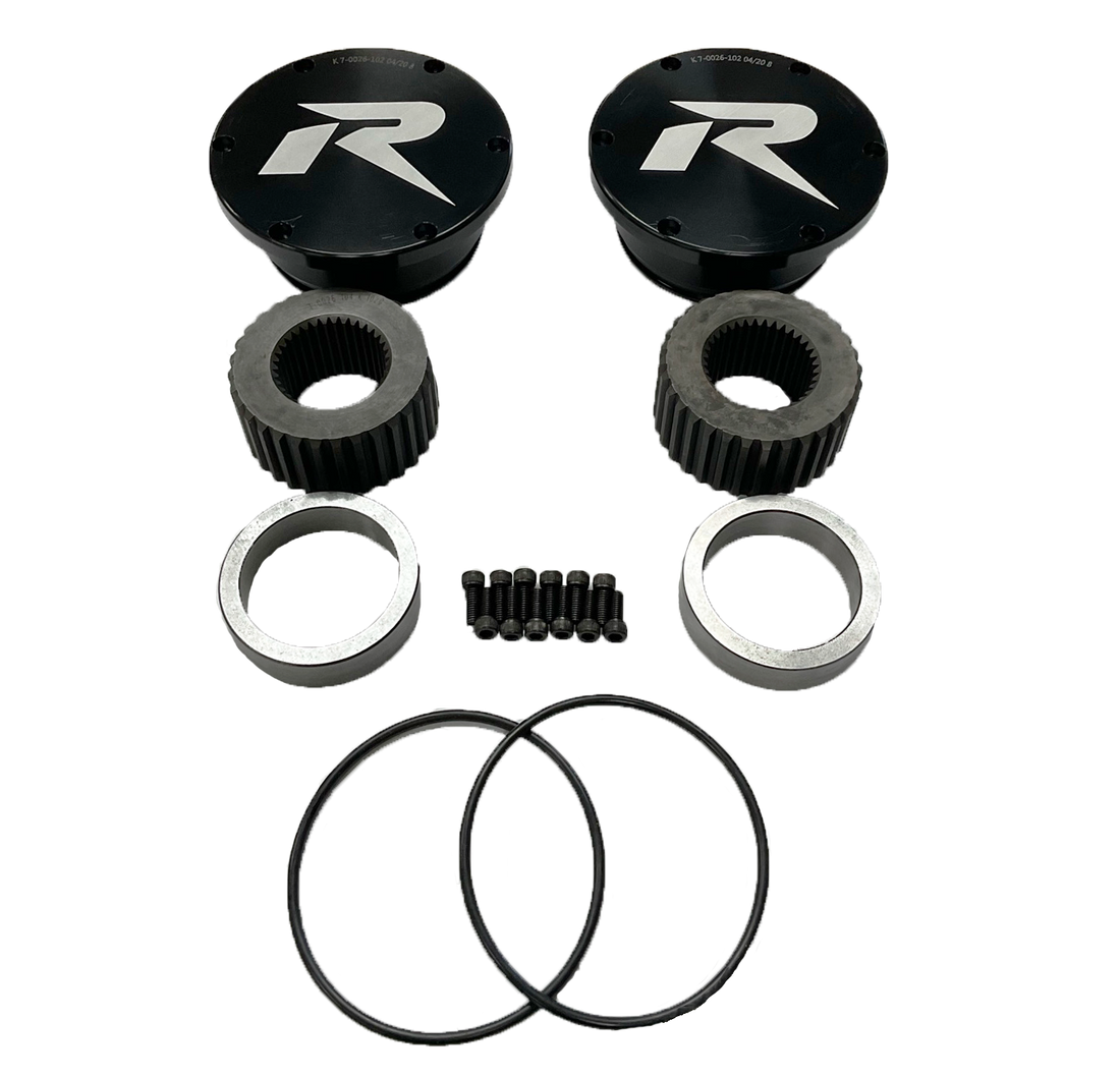 Revolution Gear D60S-Flange-Kit - Dana 60 Super Duty 35 Spline 2005+ Drive Flange Kit Revolution Gear 1