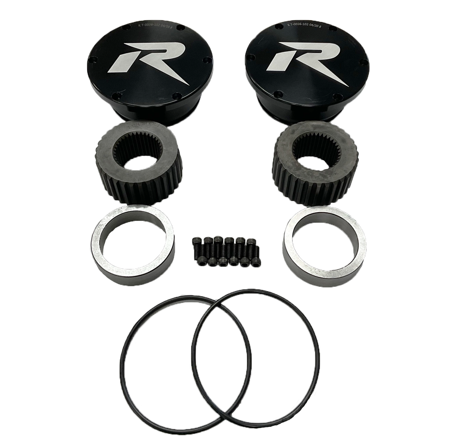 Revolution Gear D60S-Flange-Kit - Dana 60 Super Duty 35 Spline 2005+ Drive Flange Kit Revolution Gear 1