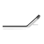 MBRP DAL405 - 4 Inch Down-Pipe Aluminized Steel For 03-04 Dodge Ram Cummins MBRP 1