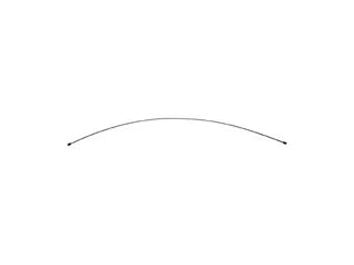 Dorman C93103 1991 GMC Sonoma Parking Brake Cable