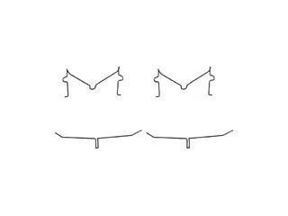 Dorman HW13271 2000-2003 Toyota Tundra Disc Brake Hardware Kit