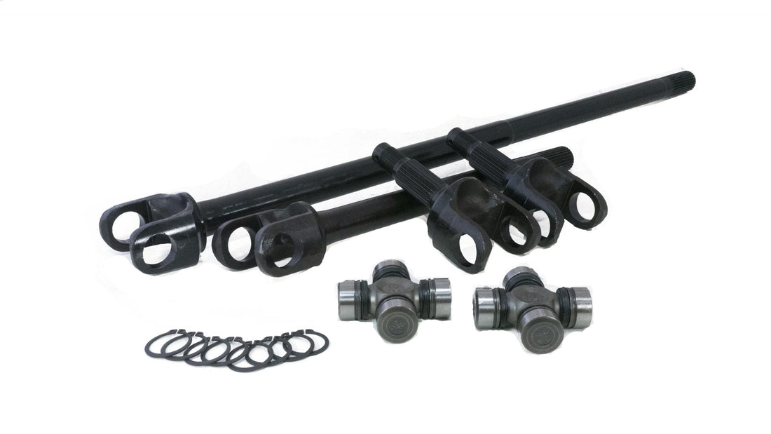 Revolution Gear DC-D30-TJ-30 - Dana 30 Jeep TJ/YJ/XJ 30 Spline 4340 Chromoly Discovery Series Front Axle Kit Revolution Gear