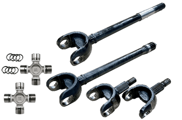 Revolution Gear NA Revolution Gear DC-D44-JLJT-2PC - Jeep Wrangler JL and JT Chromoly Discovery Series Front Axle Kit Revolution Gear