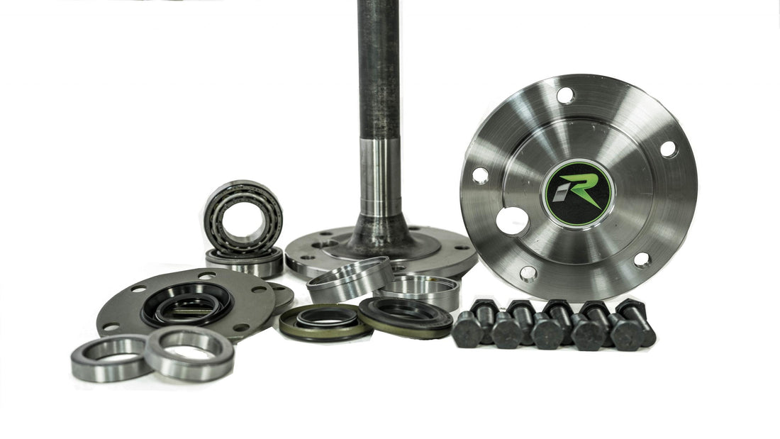 Revolution Gear DC-M20-Early - 1976-83 CJ Model 20 Narrow Trac 4140 Chromoly Discovery Series Rear Axle Kit Revolution Gear