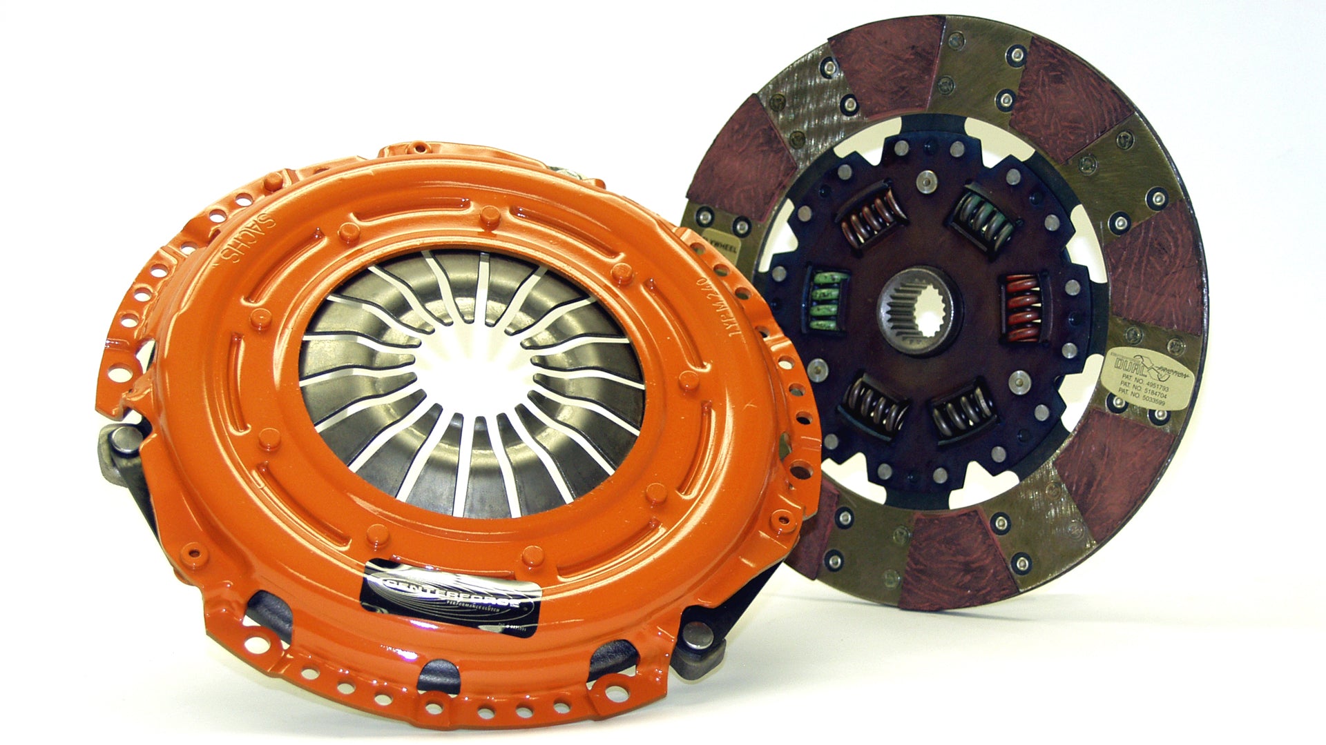 Centerforce DF238261 - Dual Friction(R), Clutch Pressure Plate and Disc Set 4