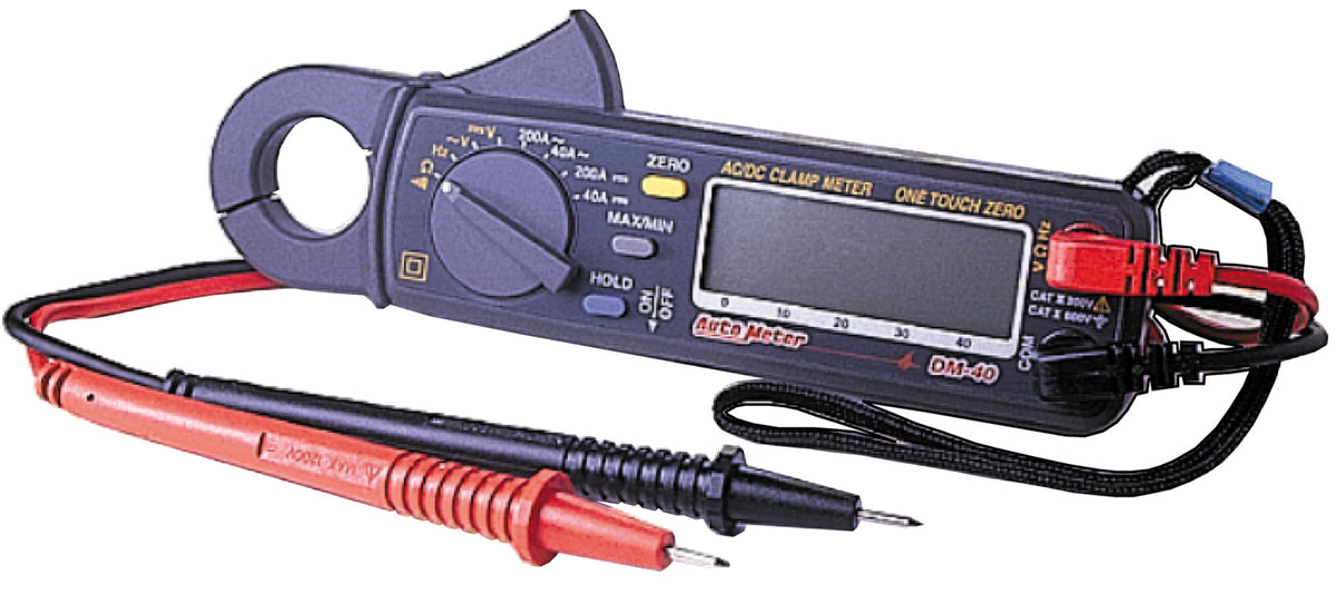 AutoMeter DM-40 - AC/DC CURRENT CLAMP METER 4