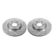Power Stop EBR1000XPR 2015-2018 Volvo V60 Disc Brake Rotor Set