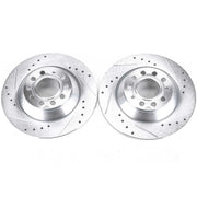 Power Stop EBR1008XPR 2006-2011 Audi A6 Disc Brake Rotor Set