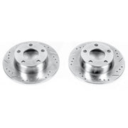 Power Stop EBR1009XPR 1998-2004 Audi A6 Quattro Disc Brake Rotor Set
