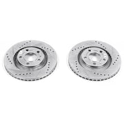 Power Stop EBR1014XPR 2004-2009 Audi S4 Disc Brake Rotor Set