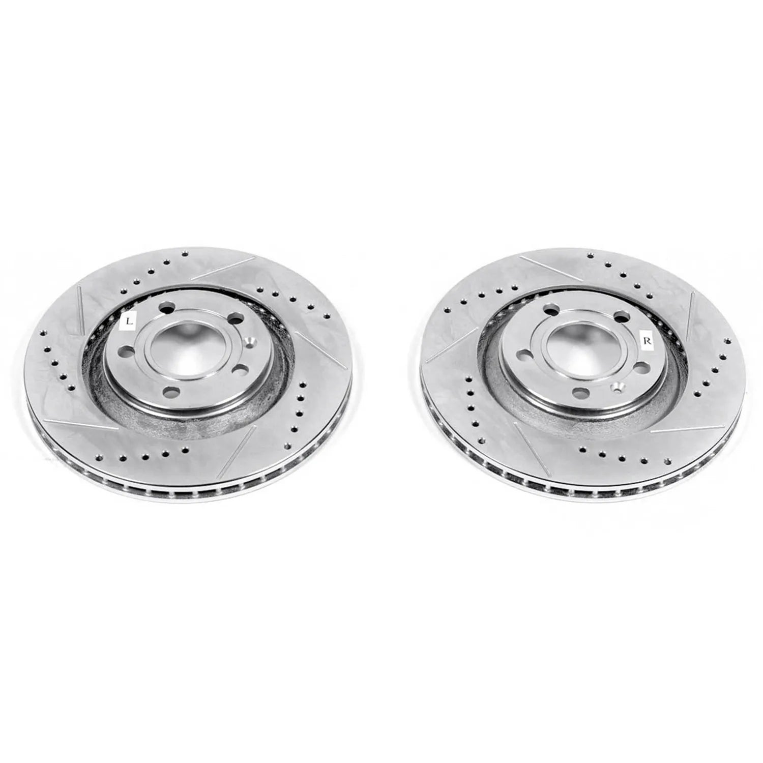 Power Stop EBR1014XPR 2004-2009 Audi S4 Disc Brake Rotor Set