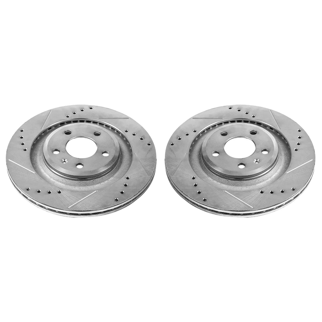 Power Stop EBR1015XPR 2010-2011 Audi S4 Disc Brake Rotor Set
