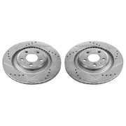 Power Stop EBR1015XPR 2010-2011 Audi S4 Disc Brake Rotor Set
