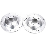 Power Stop EBR1020XPR 2007-2013 BMW 328i Disc Brake Rotor Set
