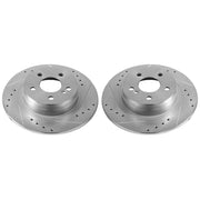 Power Stop EBR1047XPR 2012-2016 Mercedes-Benz C250 Disc Brake Rotor Set