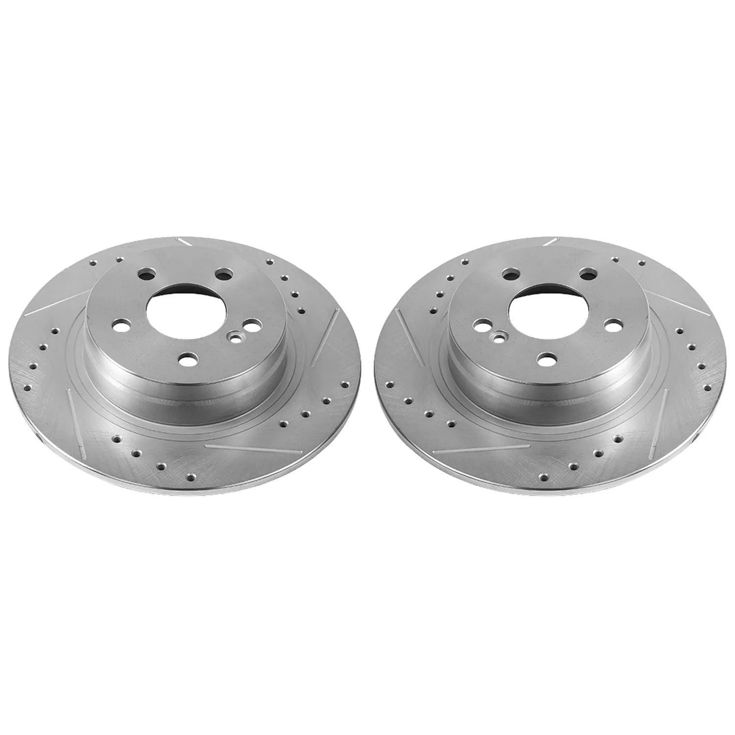 Power Stop EBR1047XPR 2012-2016 Mercedes-Benz C250 Disc Brake Rotor Set