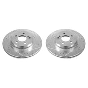 Power Stop EBR1048XPR 2015-2017 Mercedes-Benz E400 Disc Brake Rotor Set