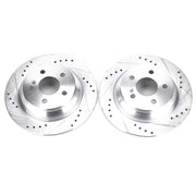 Power Stop EBR1049XPR 2010-2013 Mercedes-Benz S400 Disc Brake Rotor Set