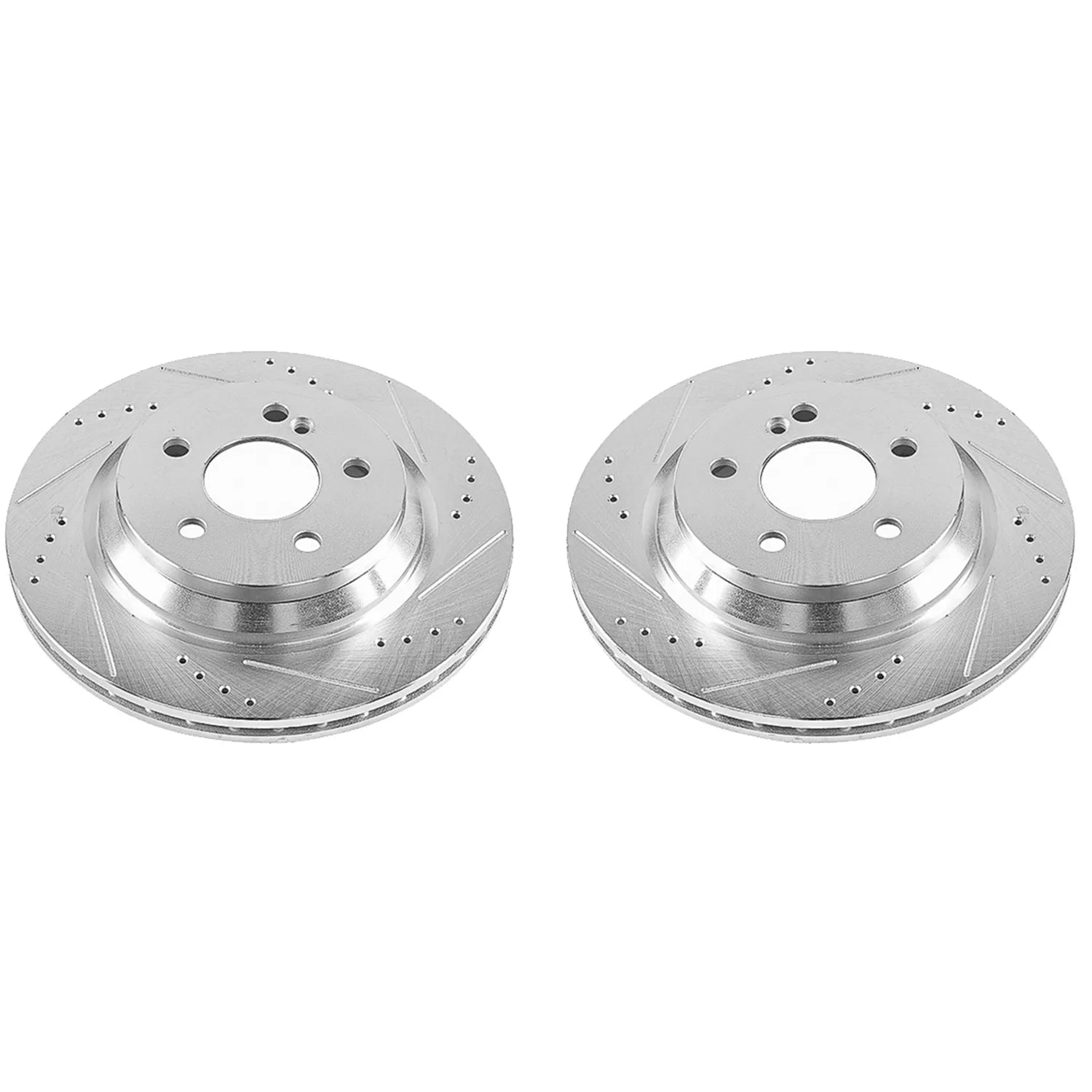 Power Stop EBR1053XPR 2012-2013 Mercedes-Benz S350 Disc Brake Rotor Set