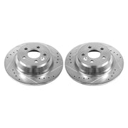 Power Stop EBR1074XPR 2007-2016 Volvo S80 Disc Brake Rotor Set