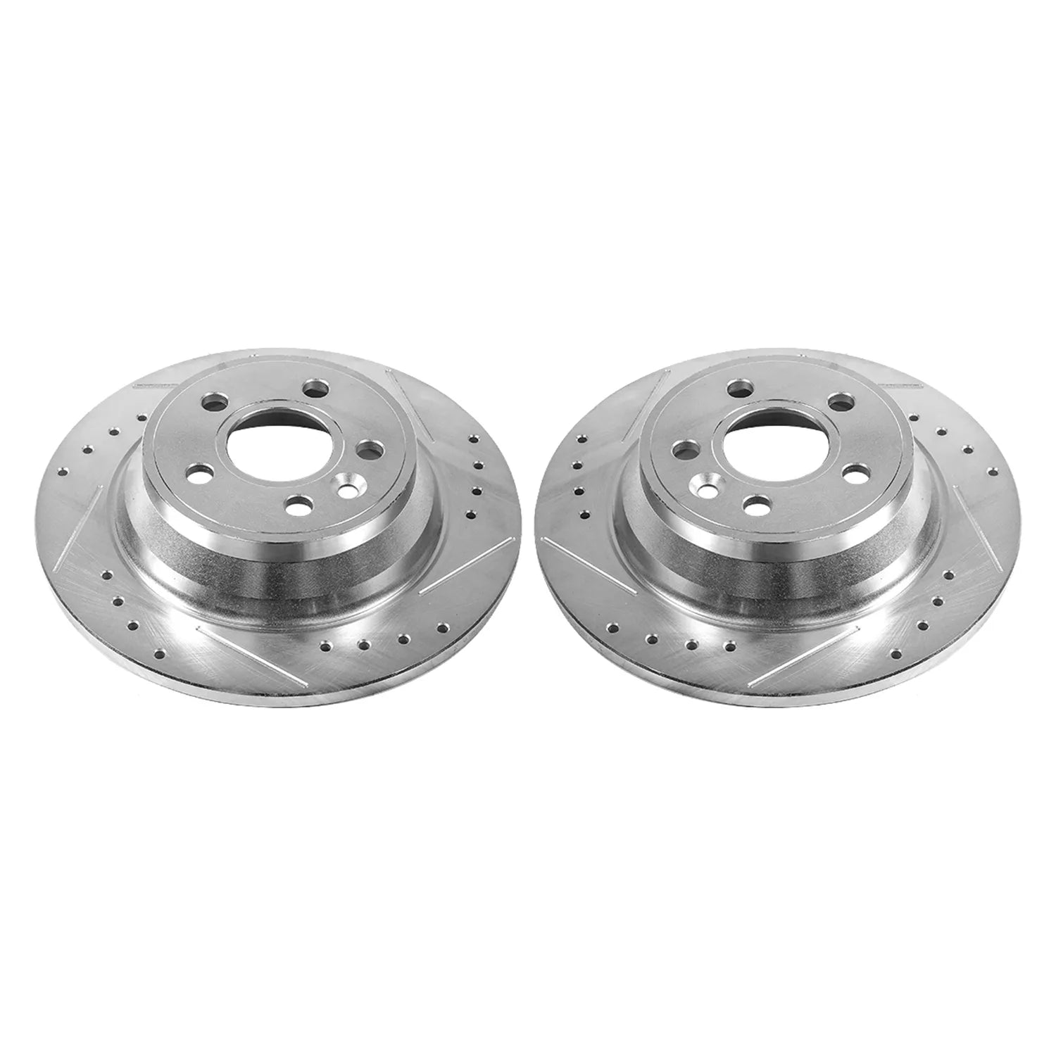 Power Stop EBR1074XPR 2007-2016 Volvo S80 Disc Brake Rotor Set