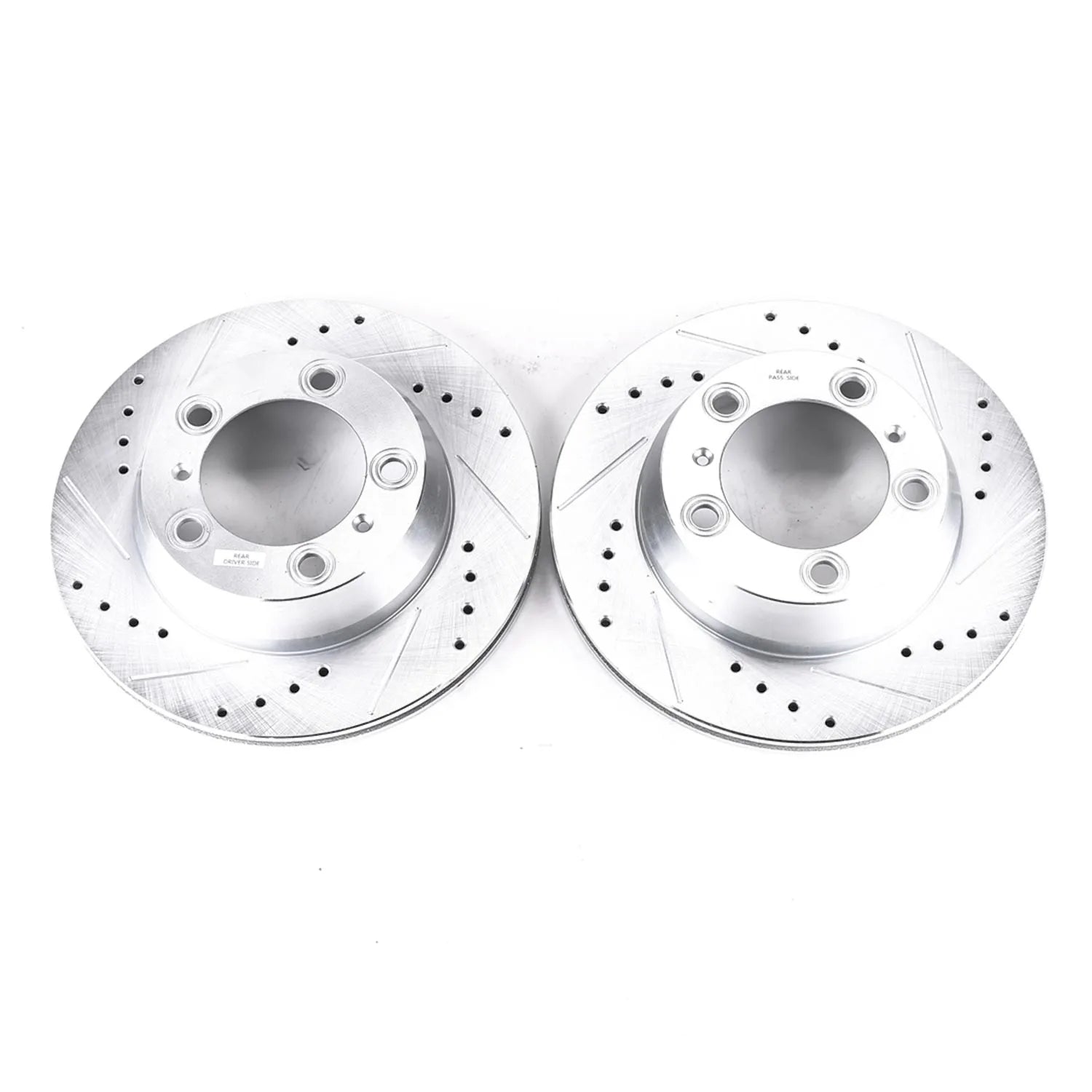 Power Stop EBR1079XPR 2017-2025 Porsche 718 Boxster Disc Brake Rotor Set