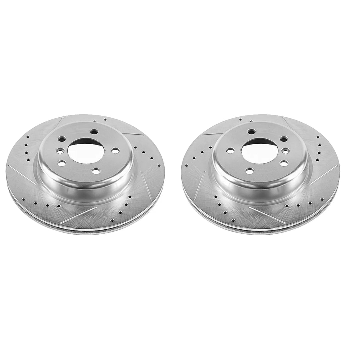 Power Stop EBR1235XPR 2012-2016 BMW ActiveHybrid 5 Disc Brake Rotor Set