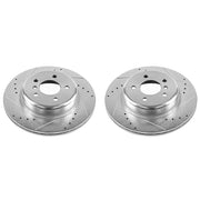 Power Stop EBR1235XPR 2012-2016 BMW ActiveHybrid 5 Disc Brake Rotor Set