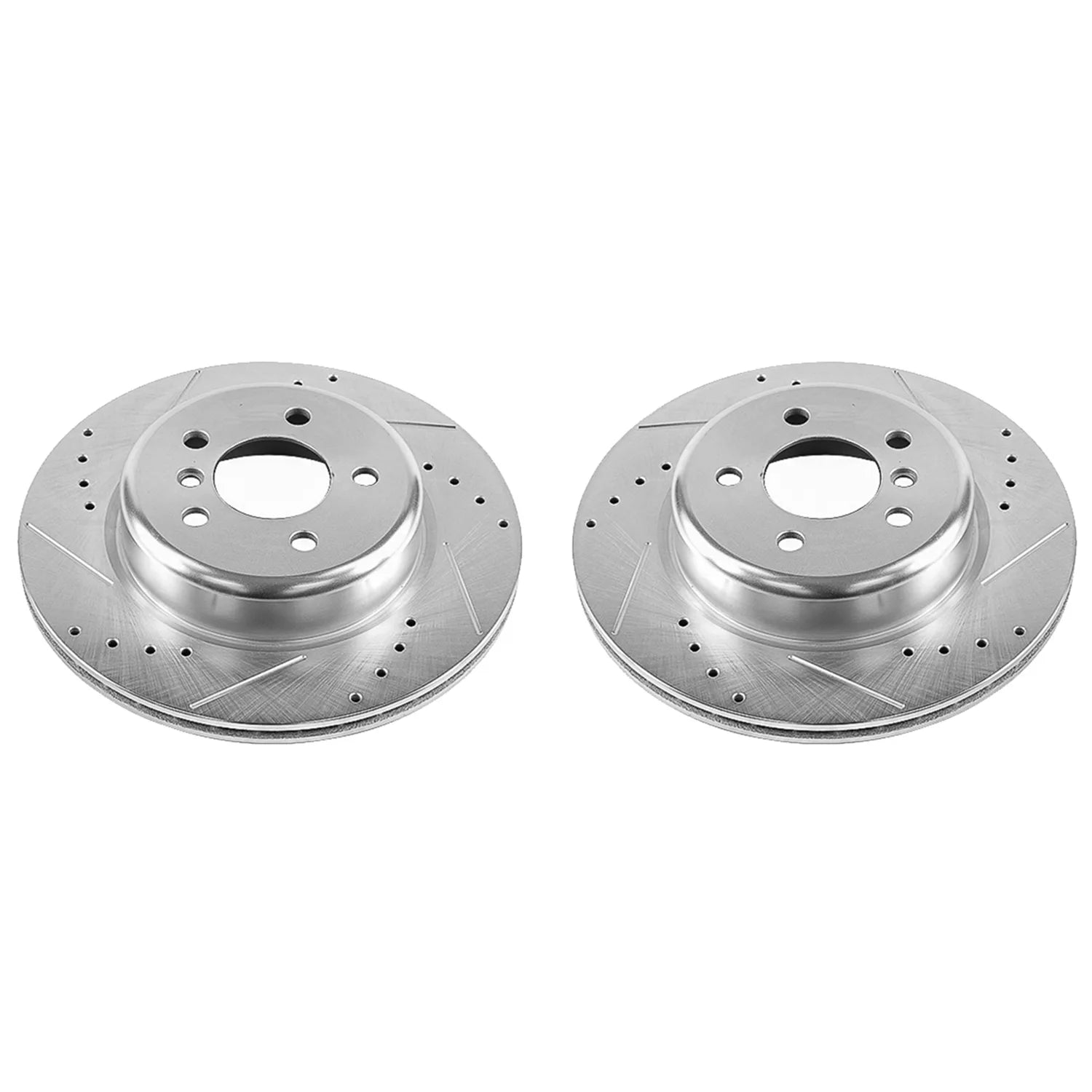 Power Stop EBR1235XPR 2012-2016 BMW ActiveHybrid 5 Disc Brake Rotor Set