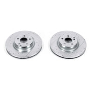 Power Stop EBR1248XPR 2010-2015 Mercedes-Benz GLK350 Disc Brake Rotor Set