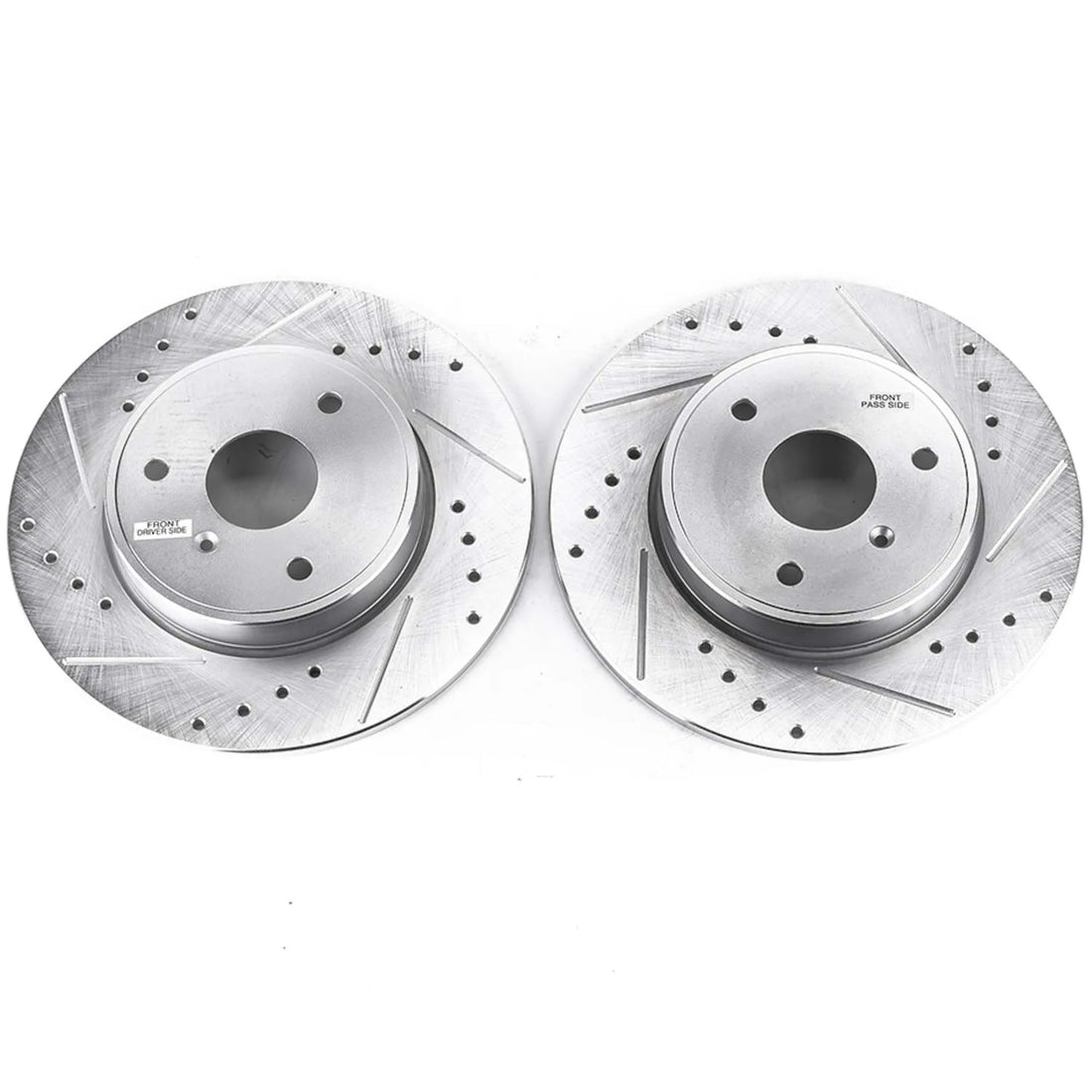 Power Stop EBR1261XPR 2008-2016 Smart Fortwo Disc Brake Rotor Set