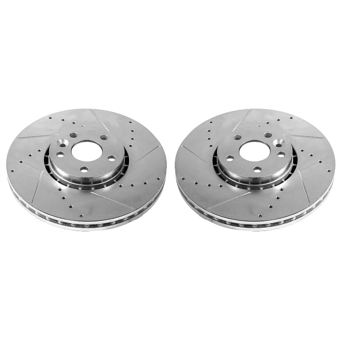Power Stop EBR1283XPR 2010-2015 Volvo XC60 Disc Brake Rotor Set
