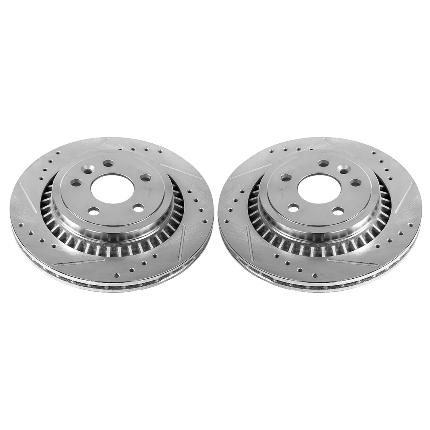 Power Stop EBR1284XPR 2010-2017 Volvo XC60 Disc Brake Rotor Set