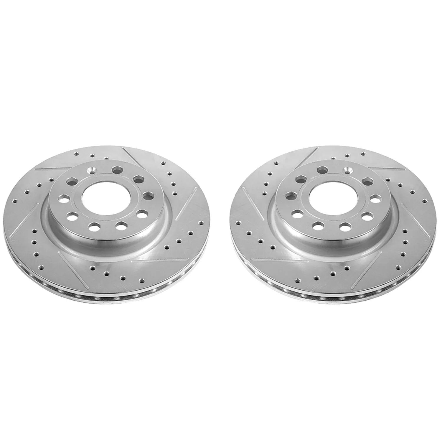 Power Stop EBR1289XPR 2011-2015 Volkswagen Jetta Disc Brake Rotor Set