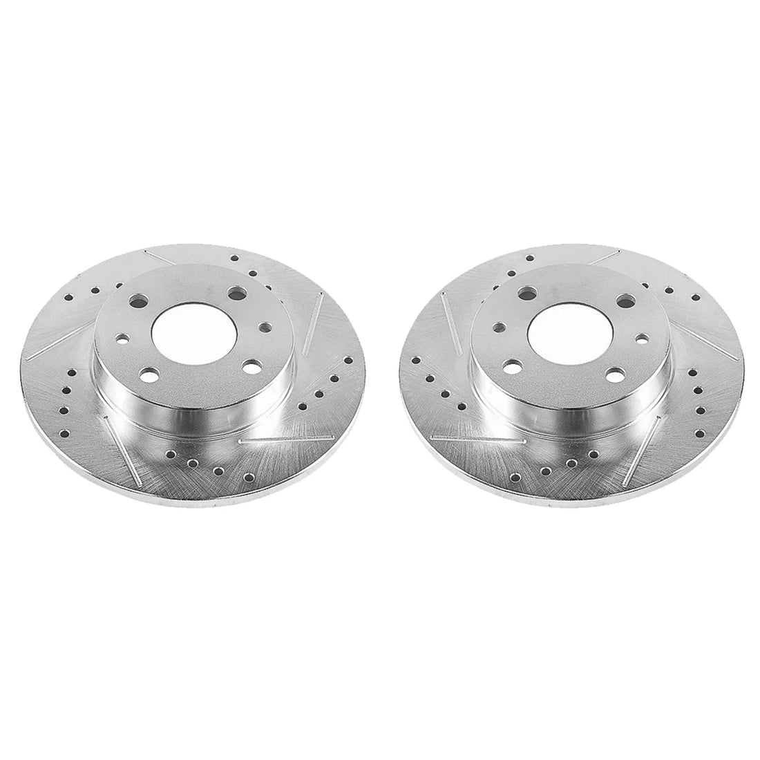 Power Stop EBR1298XPR 2012-2019 Fiat 500 Disc Brake Rotor Set