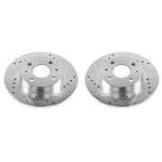 Power Stop EBR1298XPR 2012-2019 Fiat 500 Disc Brake Rotor Set