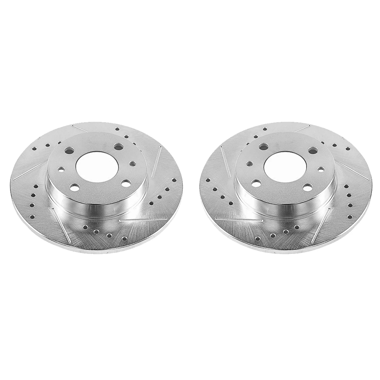 Power Stop EBR1298XPR 2012-2019 Fiat 500 Disc Brake Rotor Set