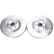 Power Stop EBR1454XPR 2012-2018 Mercedes-Benz CLS550 Disc Brake Rotor Set