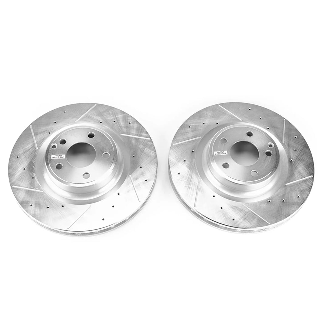 Power Stop EBR1458XPR 2017-2020 Mercedes-Benz SLC300 Disc Brake Rotor Set
