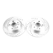 Power Stop EBR1459XPR 2017-2020 Mercedes-Benz SLC300 Disc Brake Rotor Set