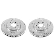 Power Stop EBR1460XPR 2016-2017 Mercedes-Benz GLE350 Disc Brake Rotor Set