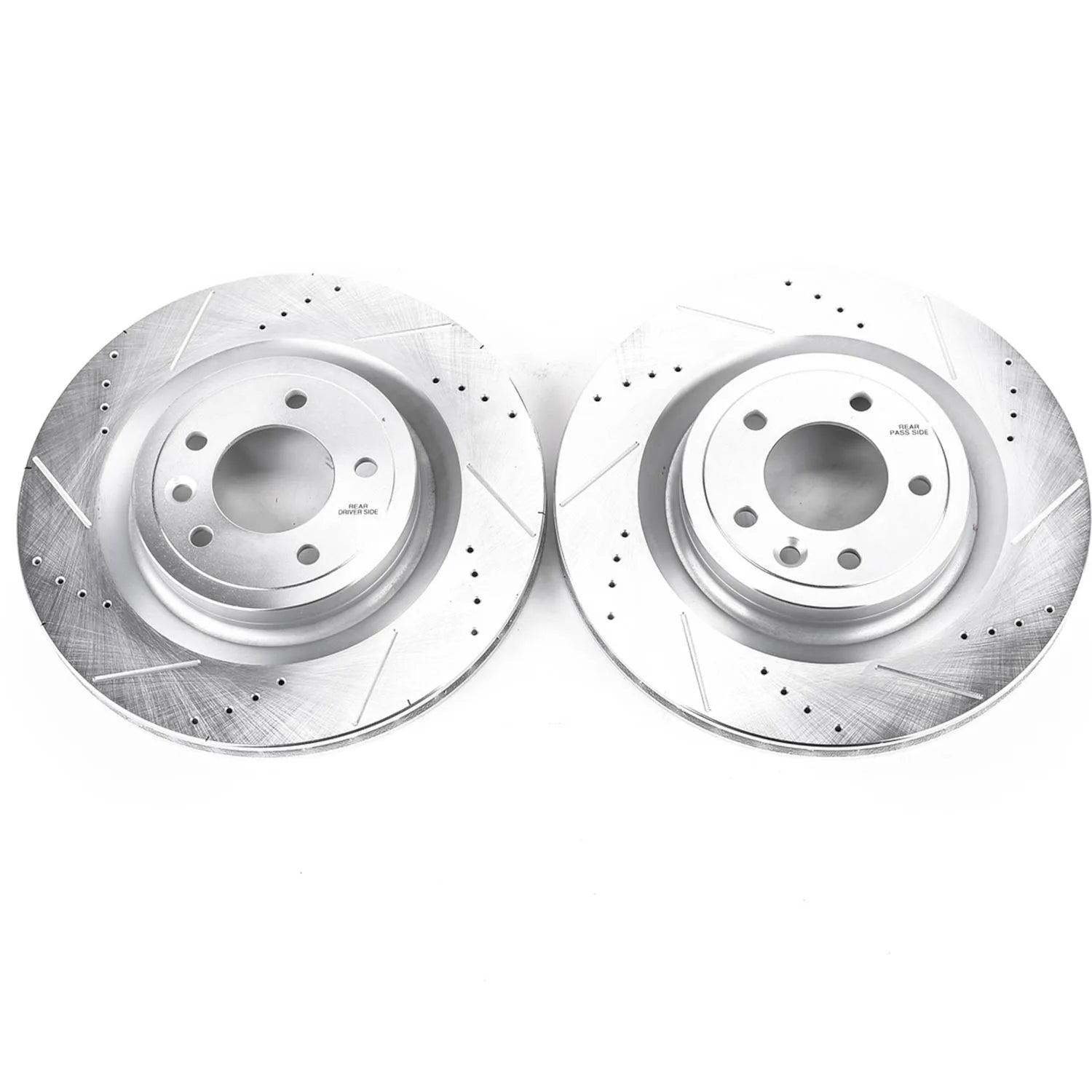 Power Stop EBR1496XPR 2017-2025 Land Rover Discovery Disc Brake Rotor Set