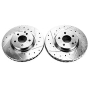 Power Stop EBR1637XPR 2021-2025 Audi A6 Quattro Disc Brake Rotor Set